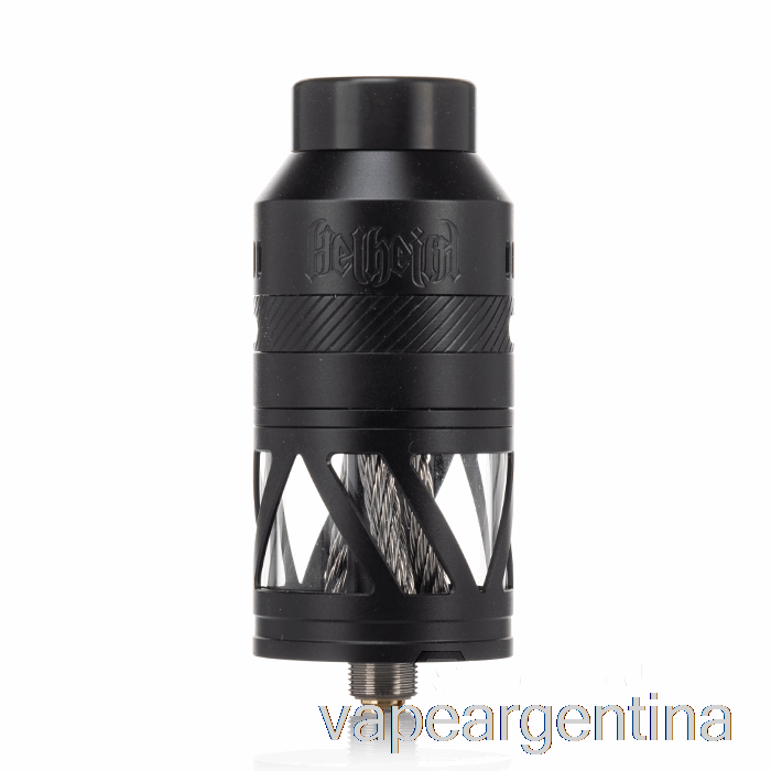 Hellvape Helheim S 25mm Rdta Mate Negro Completo Vape Argentina